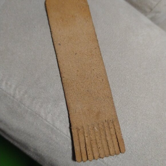 Leather Mountie RCMP book mark made in West Germany - Picture 10 of 13